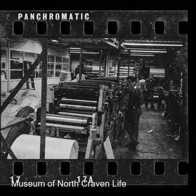 negative, sheet film - Paper Mill Interior