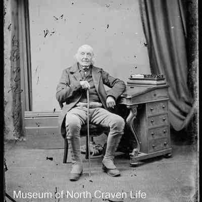 negative, glass plate - Portrait : Mr James Yeadon