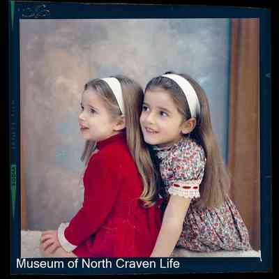 negative, sheet film - Portrait : Young girls