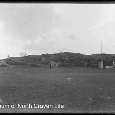 negative, glass plate - Giggleswick School Chapel : Building site 2 of 5
