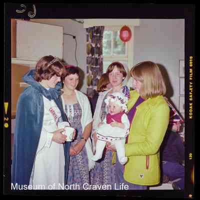 negative, sheet film - Settle Carnival Jubilee 1977 : Portrait
