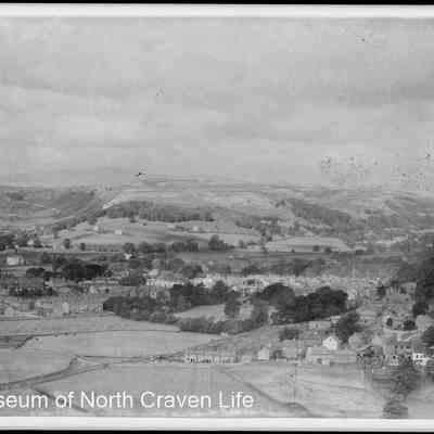 negative, glass plate - Settle from Parkers Field