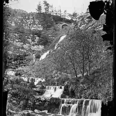 negative, glass plate - Waterfalls 2 of 6 (Scaleber Force)