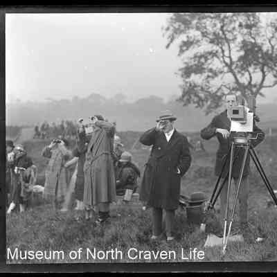 negative, glass plate - Total Eclipse of the Sun at Giggleswick 1927 4 of 12