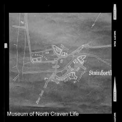 negative, sheet film - Map of Stainforth 1 of 2