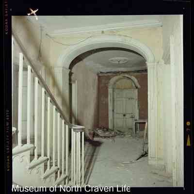 negative, sheet film - Mearbeck, Long Preston : Interior