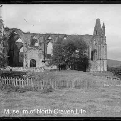 negative, glass plate - Bolton Abbey 2 of 2