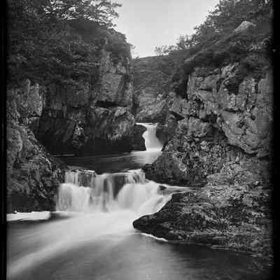 negative, glass plate - Ingleton Falls 3 of 10