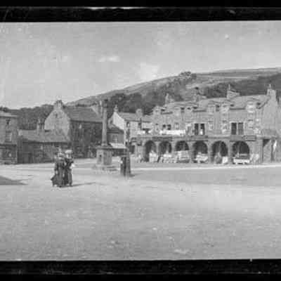 negative, sheet film - Settle Market Square