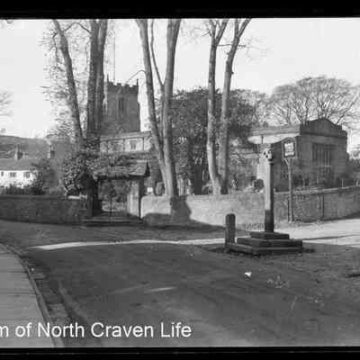 negative, sheet film - Giggleswick Church Exterior 1 of 3