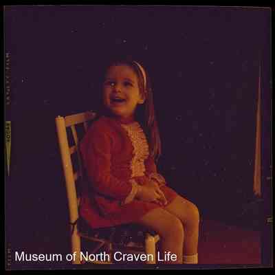 negative, sheet film - Portrait : Young girl