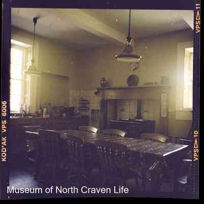 negative, sheet film - Mearbeck, Long Preston : Interior