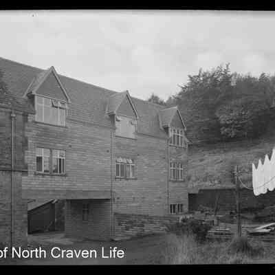 negative, sheet film - Giggleswick School, Nowell House?