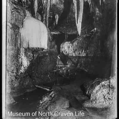 negative, glass plate - Ingleborough Cave, Clapham 10 of 11