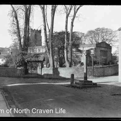 negative, sheet film - Giggleswick Church Exterior 2 of 3
