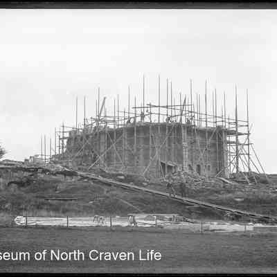 negative, glass plate - Giggleswick School Chapel : Building 14 of 15