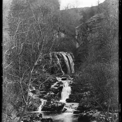 negative, glass plate - Ingleton Falls 4 of 10