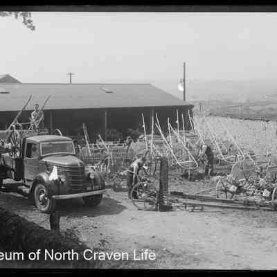 negative, glass plate - Farming equipment 1 of 2