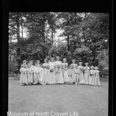 negative, sheet film - Settle Festival/Langcliffe Place : Portrait