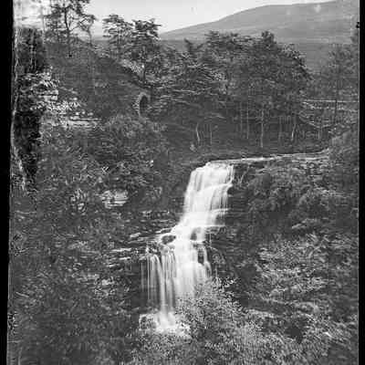 negative, glass plate - Waterfalls 4 of 6 (Scaleber Force)