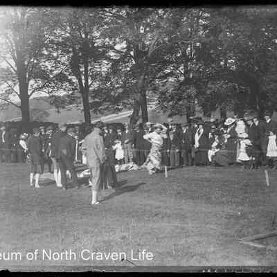 negative, glass plate - Sports Day