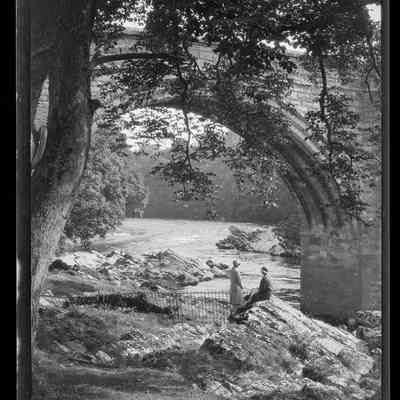 negative, sheet film - Devil's Bridge, River Lune 1 of 2