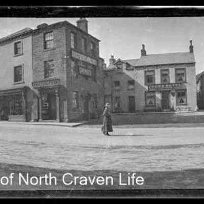 negative, sheet film - Settle Market Square