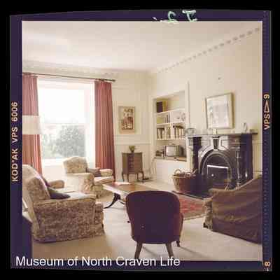 negative, sheet film - Mearbeck, Long Preston : Interior