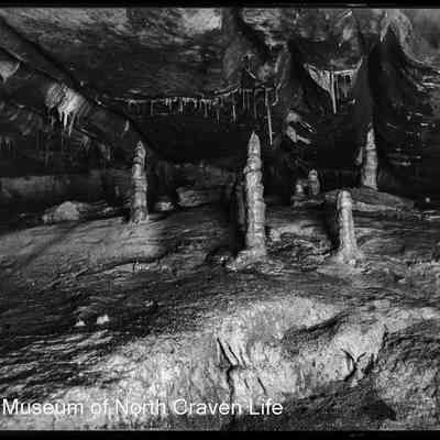 negative, glass plate - Ingleborough Cave, Clapham 9 of 11