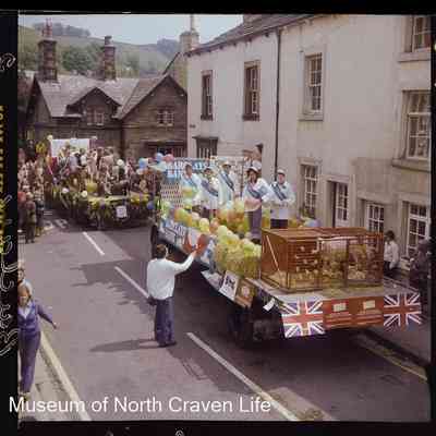 negative, sheet film - Settle Carnival Jubilee 1977