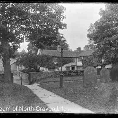 negative, glass plate - Ivy Fold, Giggleswick