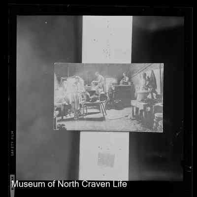 negative, sheet film - Potters Studio and Workers