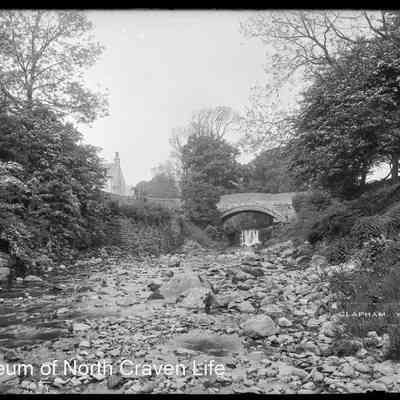 negative, glass plate - Clapham Village 3 of 4