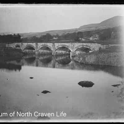negative, glass plate - Railway Bridge, Horton-in-Ribblesdale