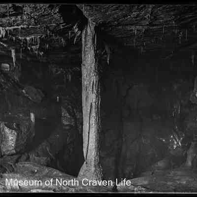 negative, glass plate - Ingleborough Cave, Clapham 8 of 11