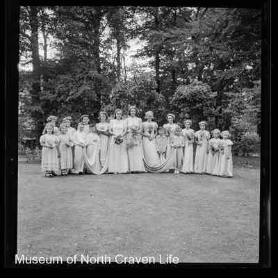 negative, sheet film - Settle Festival/Langcliffe Place : Portrait
