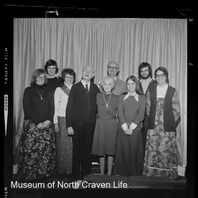 negative, sheet film - Portrait : Group Portrait