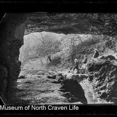 negative, glass plate - Clapham Cave 1 of 11