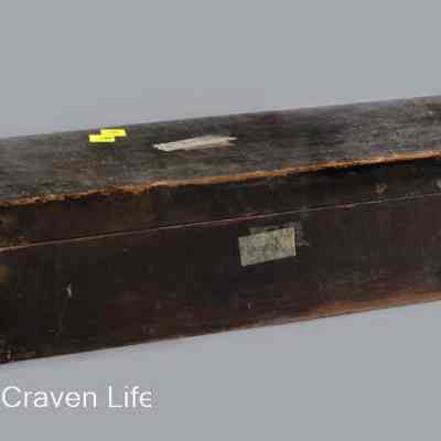 box, wooden -