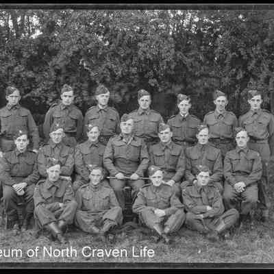negative, sheet film - Home Guard (Bullock 1946?) 2 of 2