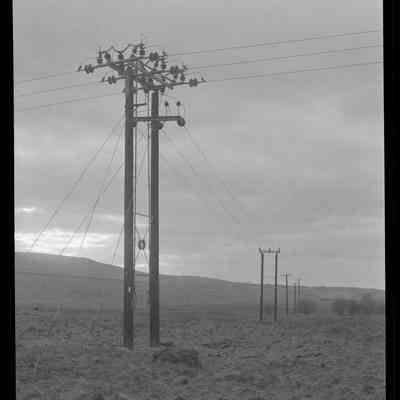 negative, sheet film - Austwick Electric Board : Pole
