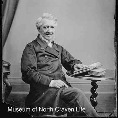 negative, glass plate - Portrait : Mr Spencer, Long Preston, 1868