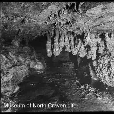 negative, glass plate - Ingleborough Cave, Clapham 6 of 11