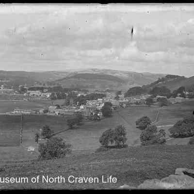 negative, glass plate - Settle from Parkers Field