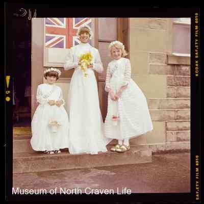negative, sheet film - Settle Carnival Jubilee 1977 : Portrait