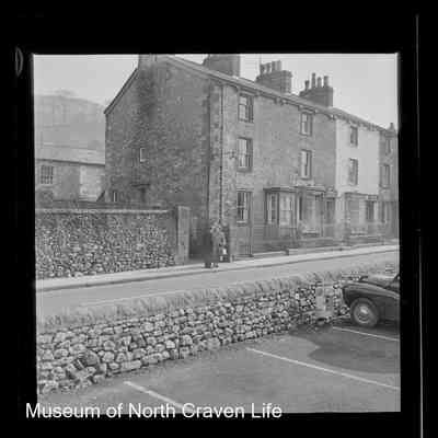 negative, sheet film - Church St., Settle