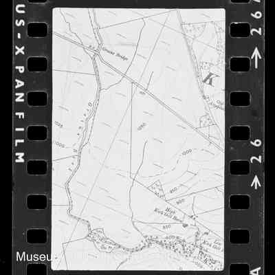 negative, roll film - Map of High Kirk Gill Barn 3 of 3
