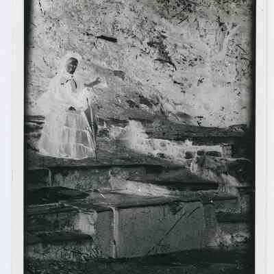 photograph, b&w - Ebbing and Flowing Well 3 of 3