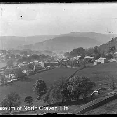 negative, glass plate - Settle from Parkers Field