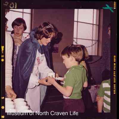 negative, sheet film - Settle Carnival Jubilee 1977 : Portrait